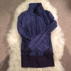 Lululemon two way zip jacket